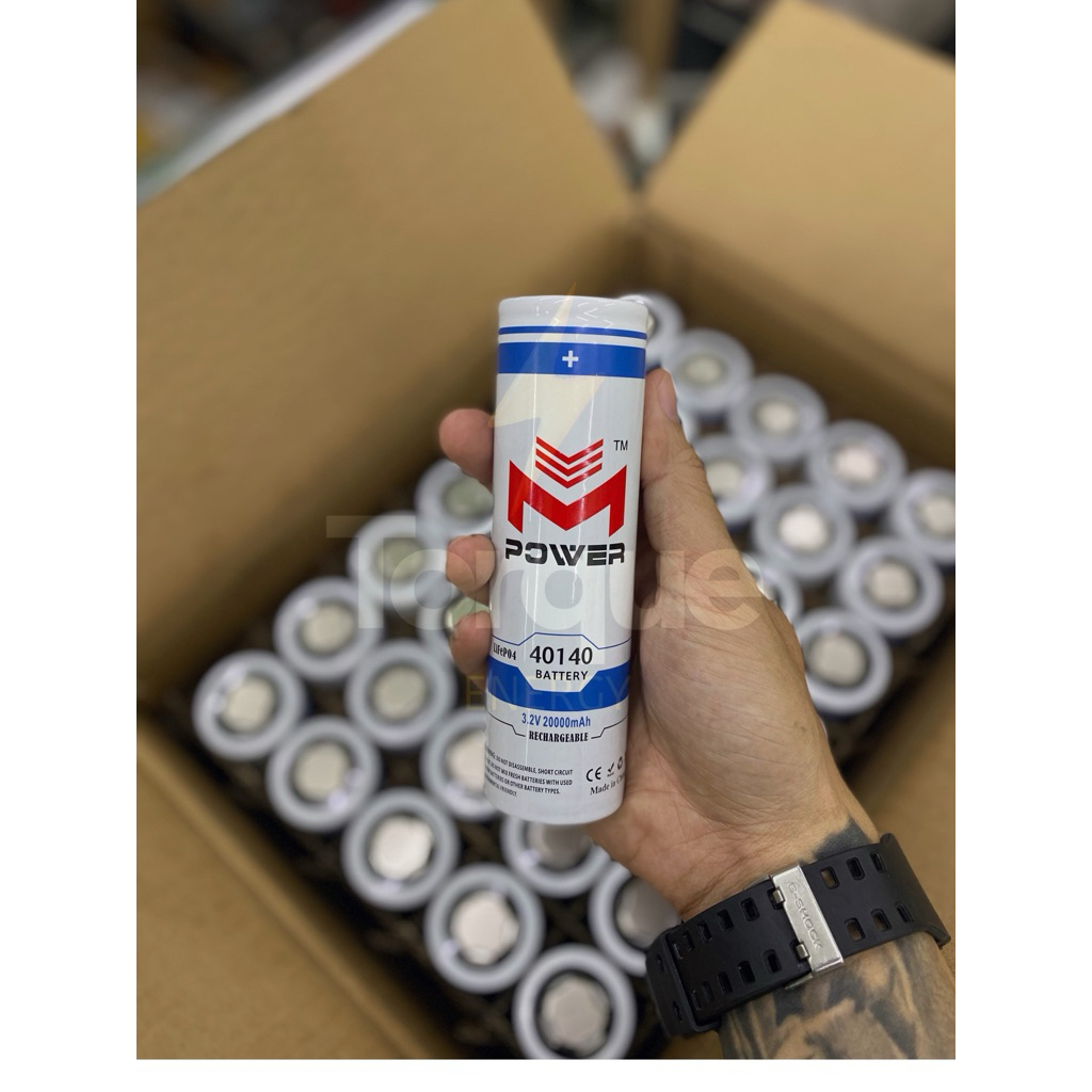( ยกลัง35ก้อน) แบตเตอรี่ 40140Mpower 20Ah IR 1.0-1.2