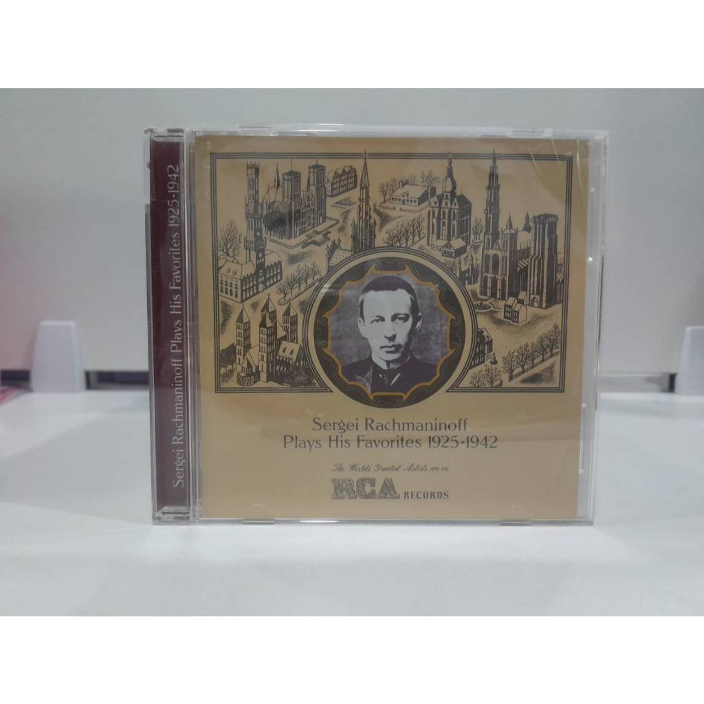 1 CD MUSIC ซีดีเพลงสากล Sergei Rachmaninoff Plays His Favorites 1925-1942 (D8A79)