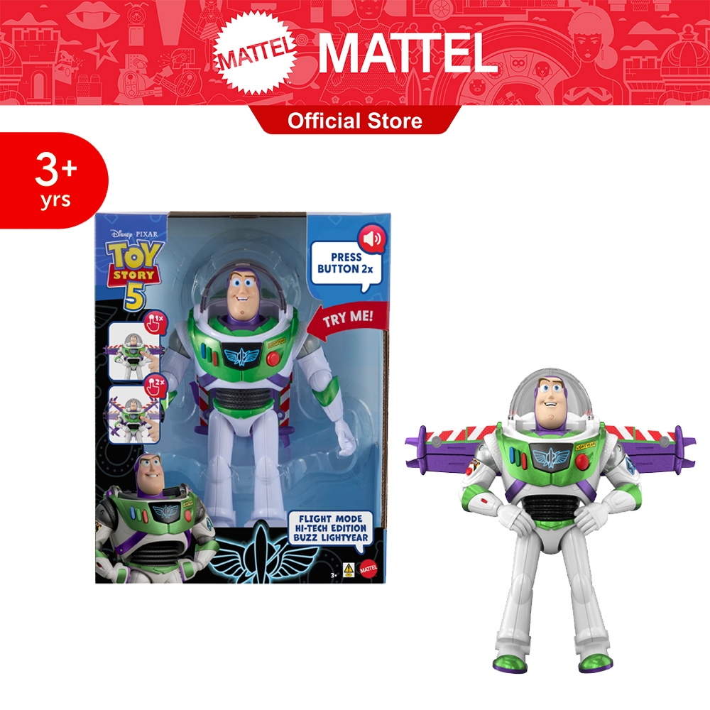 Toy Story 12” Scale Flight Mode Hi-Tech Edition Buzz Lightyear, Sounds ทอยสตอรี่ บัซไลท์เยียร์ ขนาด 12" มีเสียง JKL97