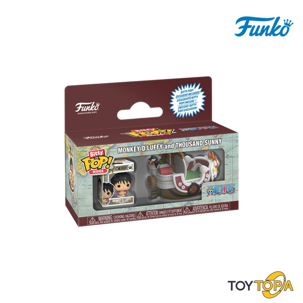 (92965) Monkey D. Luffy and Thousand Sunny Bitty POP! Ride: One Piece by Funko