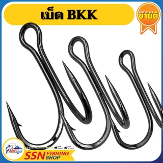 เบ็ด BKK - ใช้สำหรับประกอบทหเหนื่อตกปลา อุปกรณ์สำหรับตกปลา กีฬาตกปลา (ชุดละ 100 ชิ้น) มีสินค้าพร้อมจัดส่ง 🚚