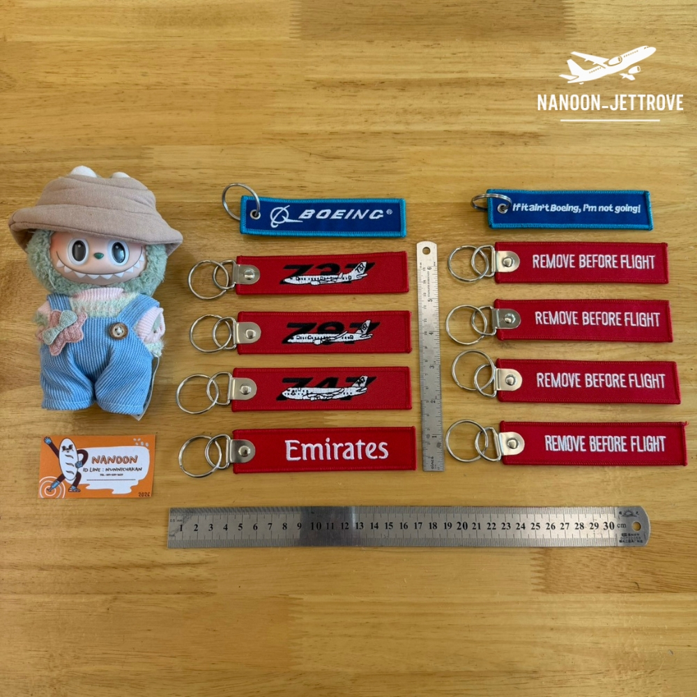 ✨NEW BOEING REMOVE BEFORE FLIGHT KEYRINGS | BOEING ORIGINAL COLLECTION