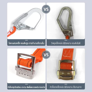 เข็มขัดเซฟตี้ เข็มขัดนิรภัยแบบเต็มตัว เข็มขัดนิรภัย 3เมตร เซตตี้ตะขอคู่ เซฟตี้เบลท์ เข็มขัด safety belt นิรภัย เต็มตัว