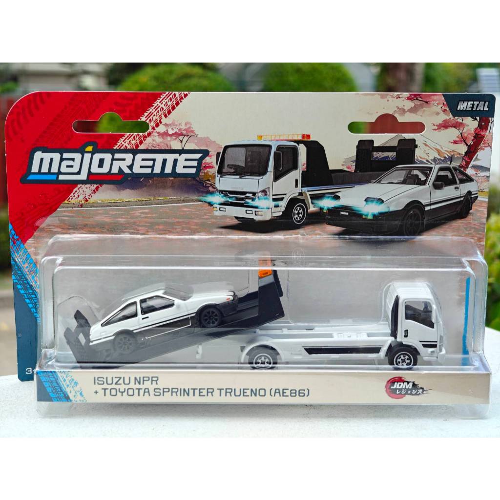 Majorette Isuzu NPR + Toyota Sprinter Trueno AE86 (2026)