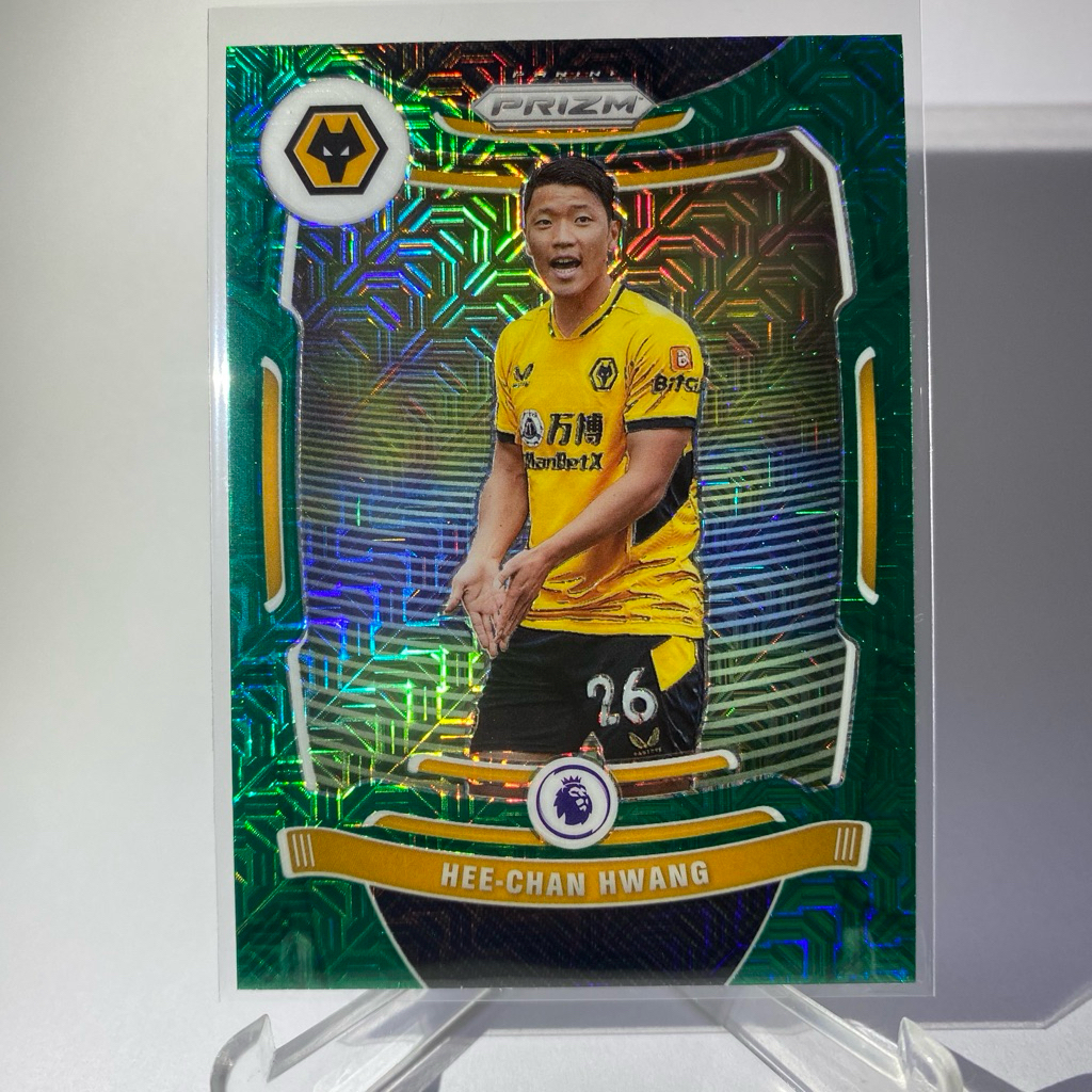 การ์ดนักฟุตบอล HEE-CHAN HWANG, WOLVERHAMPTON, (PRIZM), PANINI PRIZM 2021