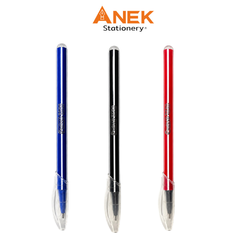 Perfect ปากกาลุกลื่น ขนาด 0.7 สีน้ำเงิน สีแดง สีดำ (จำนวน 1ด้าม)