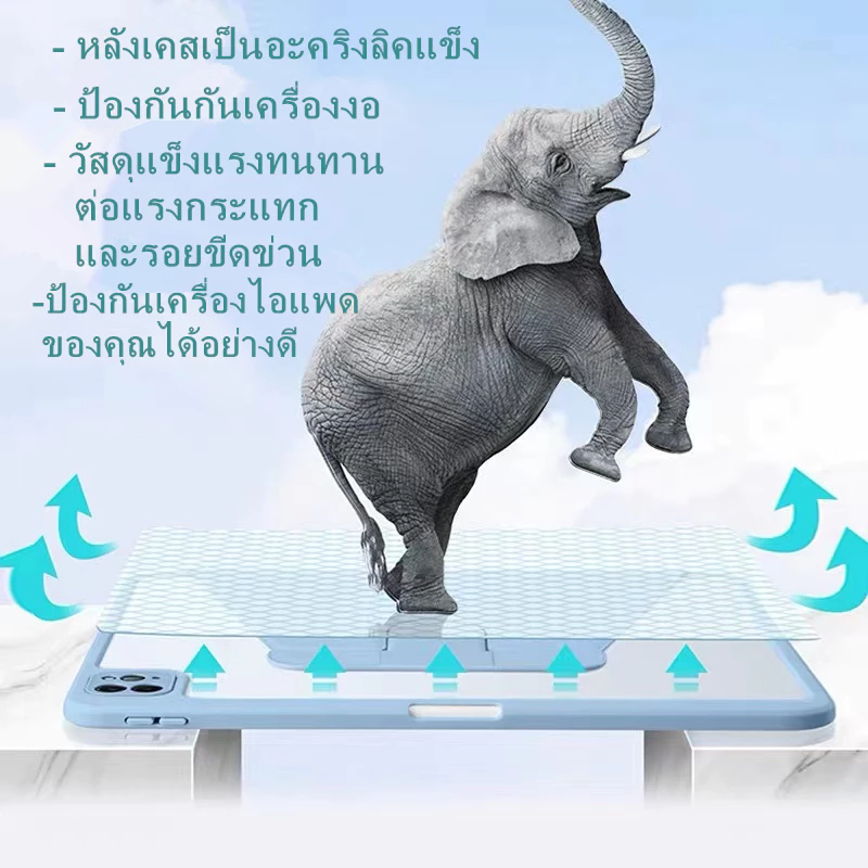 เคสไอแพด หมุน 360 องศา อะคริลิค Air/Pro/Mini/Gen case for iPad thumbnail 9