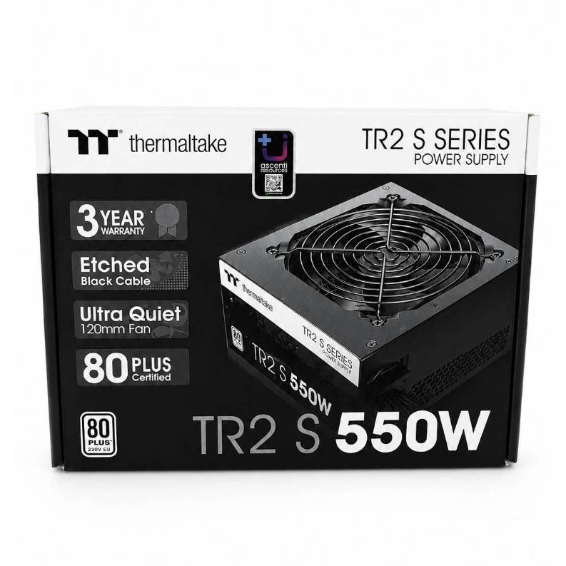 พาวเวอร์ซัพพลาย Thermaltake TR2 S 550W 80 PLUS (PSU)