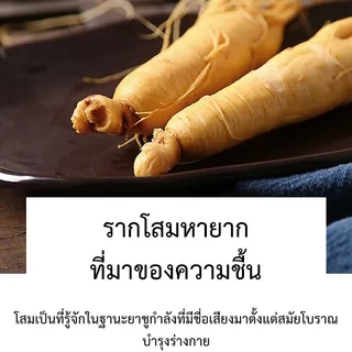 เซรั่มบำรุงผิวหน้าโสมทอง สารสกัดรากโสม อุดมกรดไฮลูโรนิก ต่อต้านริ้วรอยผิวใส