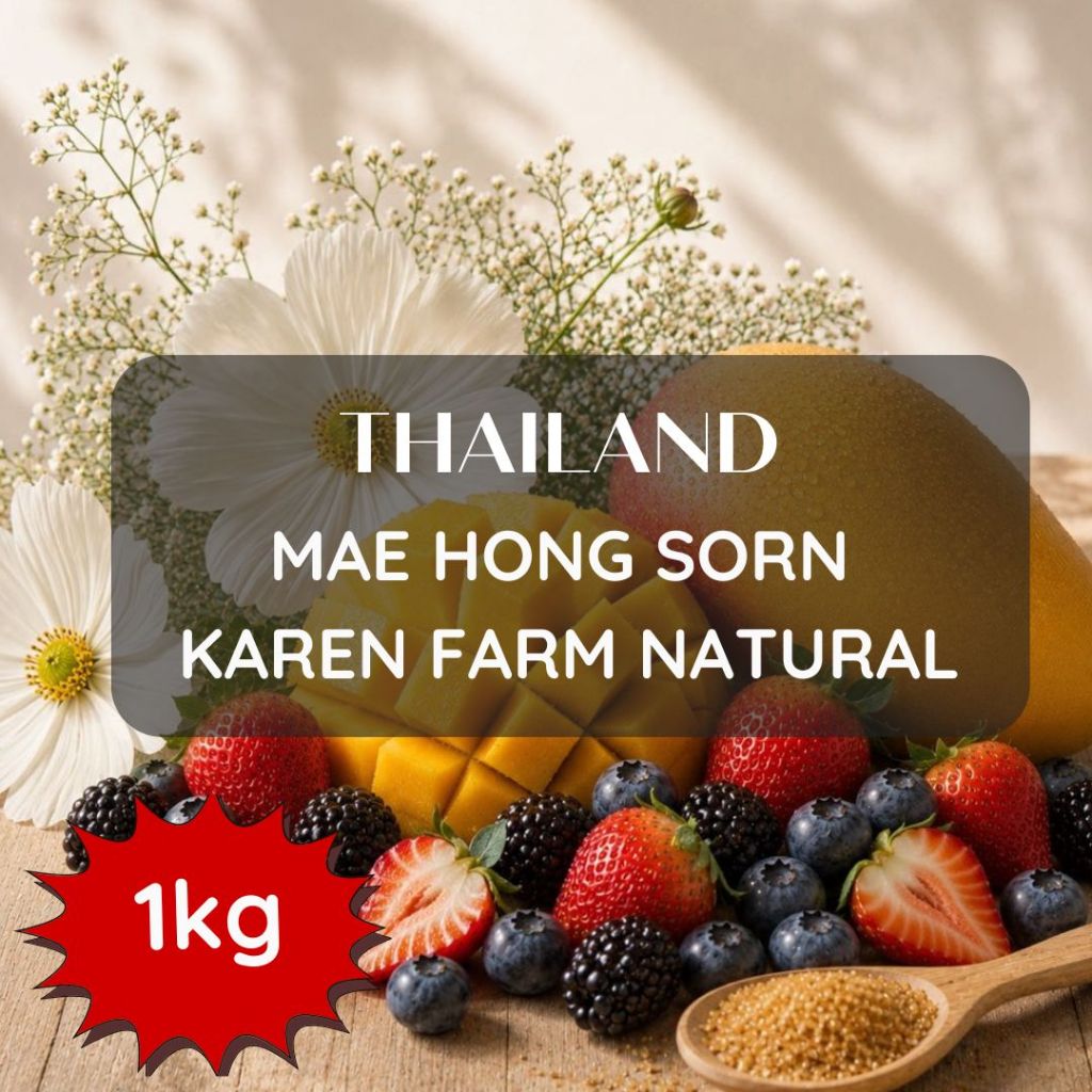 สารเมล็ดกาแฟ Thailand Mae Hong Sorn  Karen Farm Natural ขนาด 1000g