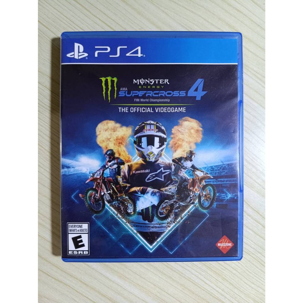 (มือ2) PS4​ -​ Monster Energy Supercross 4​ (Z.all)