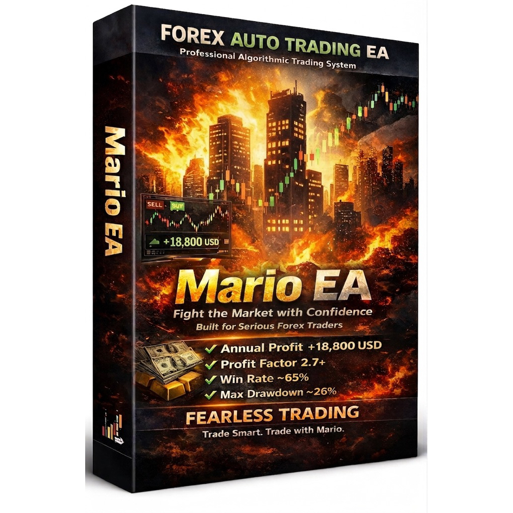 โปรแกรมระบบเทรดอัตโนมัติ Mario EA Xau/Usd M5, Profit 376% a year , DD26%