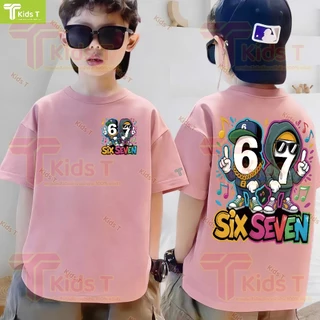 Kids T เสื้อเด็ก ผ้าฝ้าย 100% สไตล์เกาหลีหลวม มีลายพิมพ์น่ารัก ใช้ได้ทั้งเด็กผู้ชาย เด็กผู้หญิง มีไซส์ครบ สต็อกพร้อมส่ง