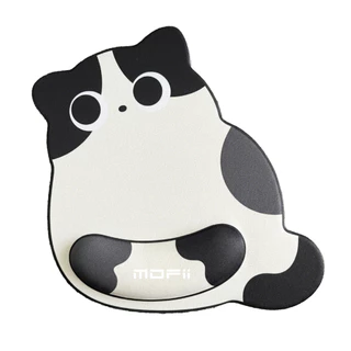 แผ่นรองเมาส์เพื่อสุขภาพ MOFii Wrist Rest Neko Pad ลายน้องแมวอ้วนสุดนุ่ม by Banana IT
