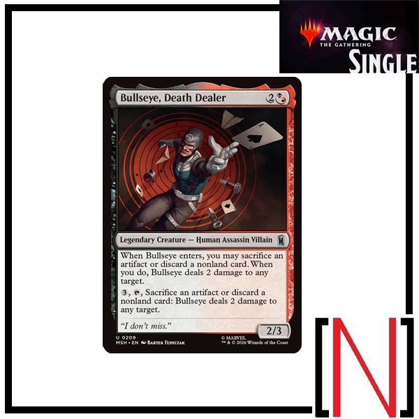 [MTG][Single][MSH] Bullseye, Death Dealer ระดับ Uncommon [ภาษาอังกฤษ]