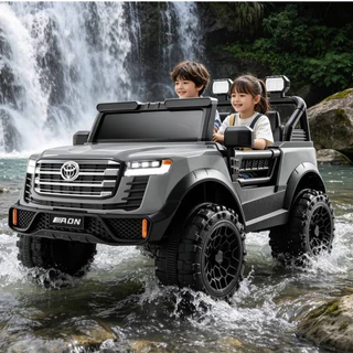 รถแบตเตอร์รี่เด็ก รถJeep5มอเตอร์ คันใหญ่สองที่นั่งพร้อมรีโมทคอนโทรลรอบทิศทาง คันใหญ่มากโยกได้USB mp3