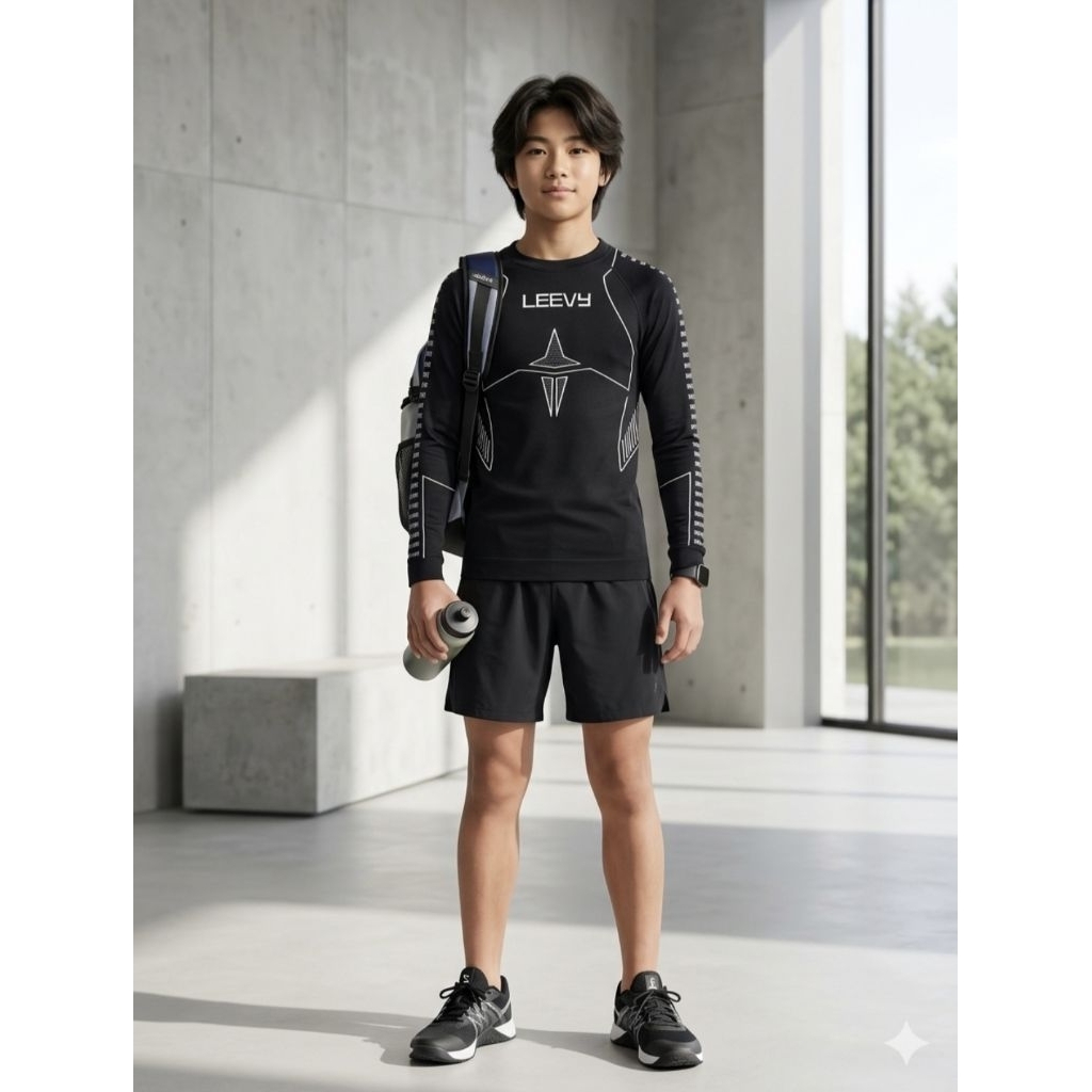 👦 เสื้อกีฬาเด็กผู้ชาย 11-13 ปี (165/84A) size M