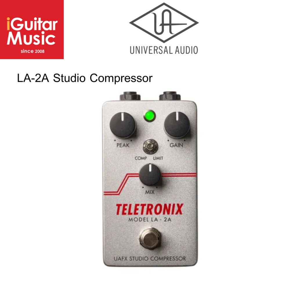 เอฟเฟคกีตาร์ Universal Audio UAFX Teletronix LA-2A Studio Compressor