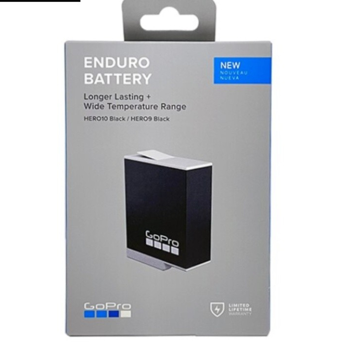 เร็ว GoPro Batteries /Enduro Rechargeable Battery แบตเตอรี่โกโปรรุ่นใหม่ ใช้ได้กับรุ่น HERO9-10-11-12 ประกันศูนย์ไทย 1 ป