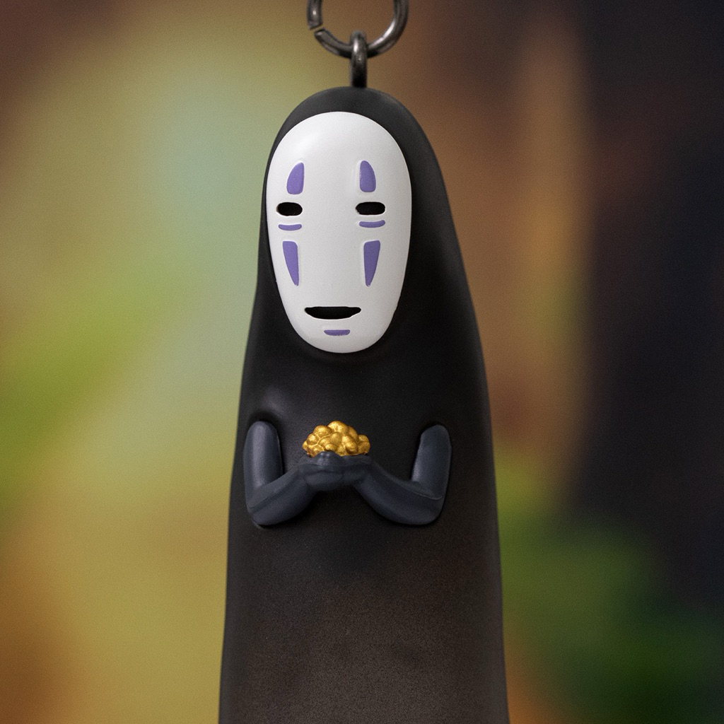 ของแท้ พร้อมส่ง พวงกุญแจ3D จากสตูดิโอจิบลิ Studio Ghibli keychain โตโตโร่ Totoro Spirited Away จีจิ Ponyo Mononoke ฮาวน์