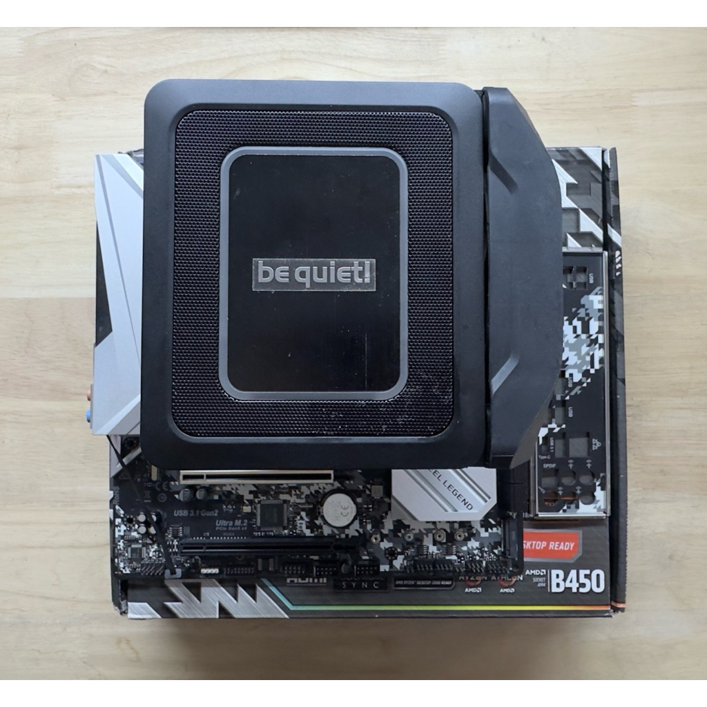 ชุด CPU R5 5600X/MB B450M STEEL LEGEND/RAM DDR4 16GB X1 BUS3200 KINGTONS/SINK BE QUIET! DARK ROCK EL