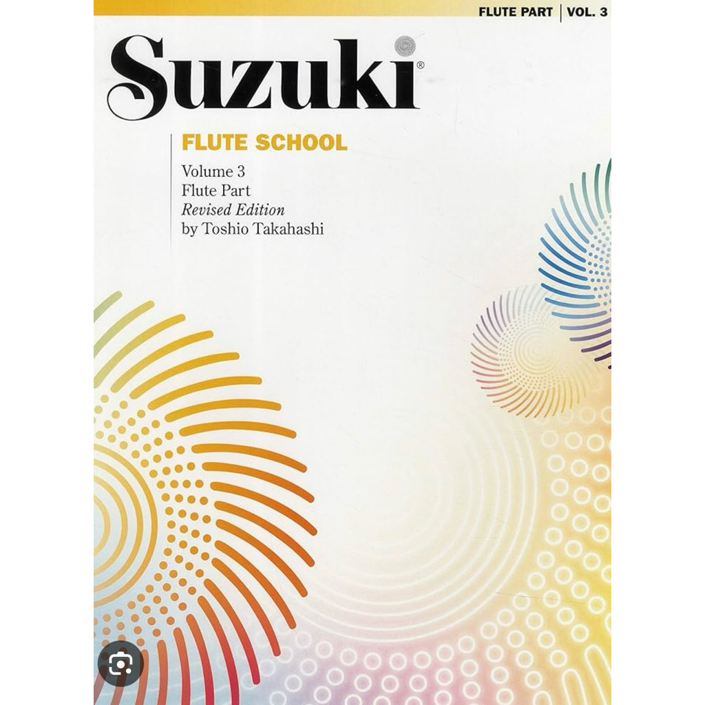 Suzuki Flute volume 3 Flute part