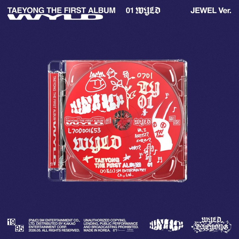 TAEYONG - The 1st Album 'WYLD' (Jewel Case Ver.) + Photocard