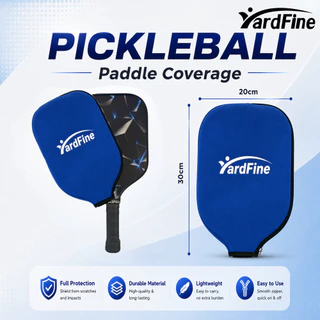ซองสวมไม้พิคเคิลบอล Pickleball paddle cover ซองสวมแร็คเก็ตแบบมีซิป กันน้ำ กันฝุ่น กันรอยขีดข่วน