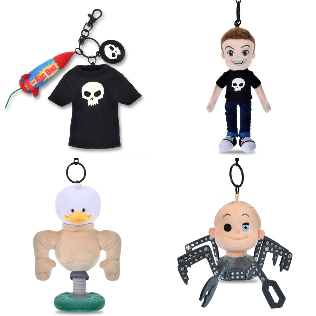 Dongdi Toy Story Sid Plush Keychain / Bag Charm พวงกุญแจตุ๊กตาห้อยกระเป๋า ของแท้