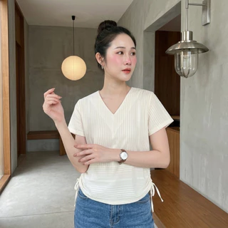 เสื้อผ้าฝ้ายด๊อบบี้ เนื้อนุ่มใส่สบาย ตัวผ้าทอลายนูนมีเอกลักษณ์ เสื้อผ้าฝ้ายผู้หญิง