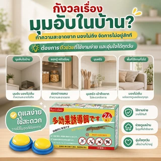 🪳กำจัดตัวและไข่🪳 IC รังยาฆ่าแมลงสาบ 24 ชิ้น/กล่อง ไล่แมลงสาบ กำจัดแมลงสาบยก เห็นผลไว สูตรเข้มข้น ช้งานง่าย