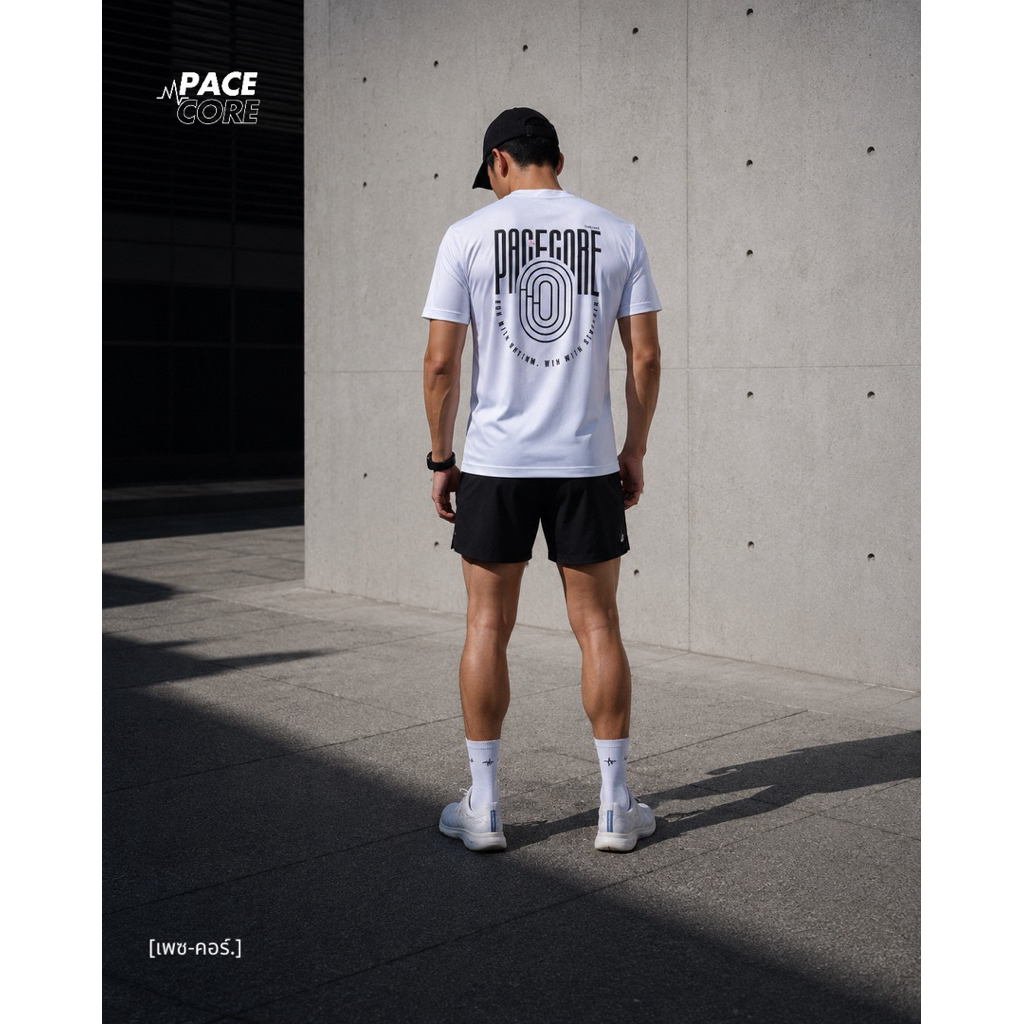 Pacecoreเสื้อวิ่ง เสื้อออกกำลังกาย Running Shirt (VOID SERIES Collection) แห้งไว ใส่สบาย ใส่ได้ทุกกิจกรรมกีฬา