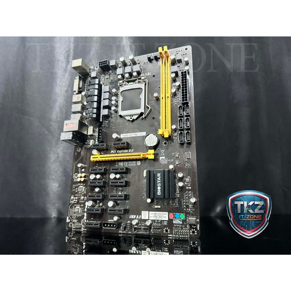 เมนบอร์ด(mainboard) BIOSTAR TB250 BTC PRO (socket 1151)
