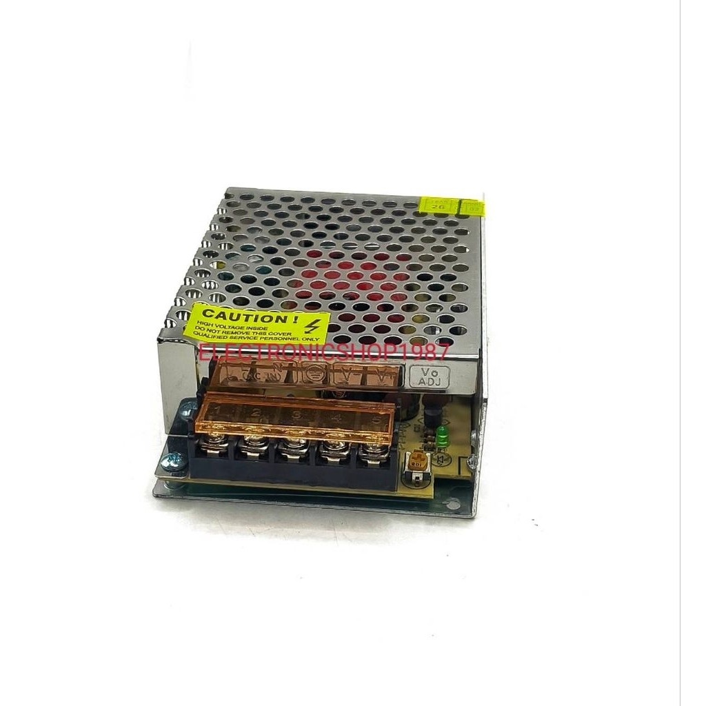 S-75-24 24VDC 3A Switching Power Supply ตัวแปลงไฟ INPUT.100-240VAC  OUTPUT.  24VDC 3A
