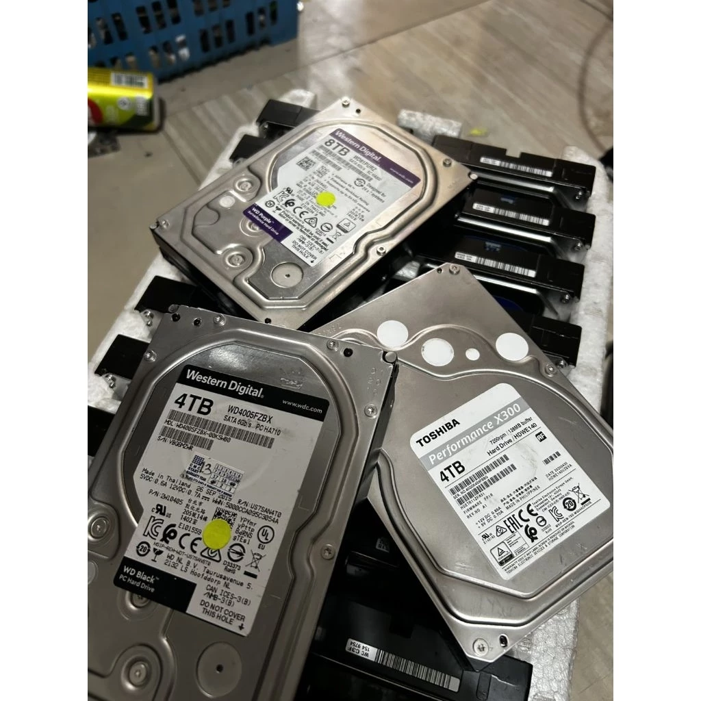 HDD SATA 3.5 มือสองคละยี้ห้อ ระบุแอดมินได้เลย