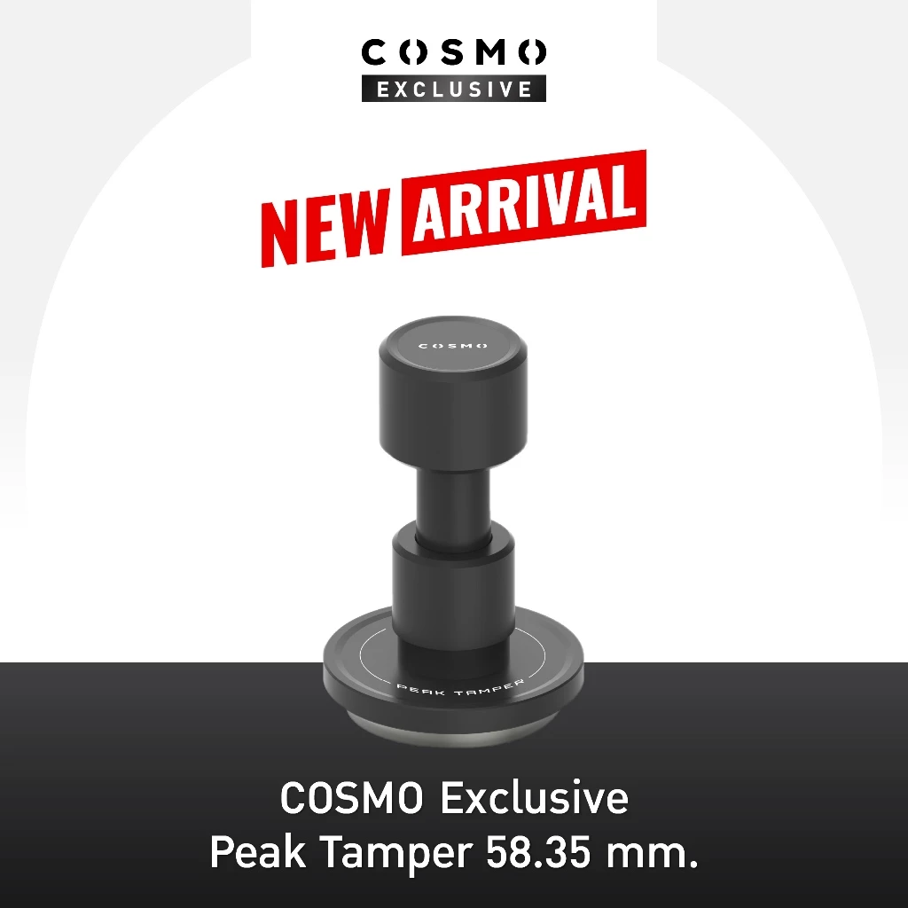 COSMO Exclusive Peak Tamper 58.35mm แทมป์เปอร์สปริง
