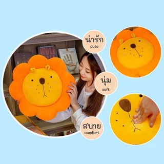 เบาะรองนั่ง ลายสัตว์น่ารัก ทรงดอกไม้ เนื้อผ้ากำมะหยี่นุ่ม ใช้งานได้อเนกประสงค์