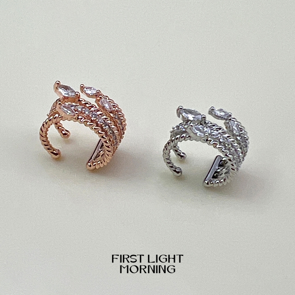 First Light Morning : Joy Luck Cuff (ต่อข้าง) ต่างหูหนีบ ต่างหู Ear cuff ต่างหูแฟชั่น
