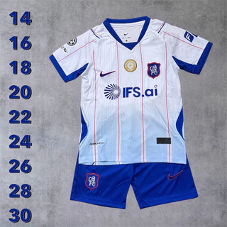 ชุดบอลชุดกีฬาเด็กเสื้อพร้อมกางเกงผ้านิ่มเย็นใส่สบายขนาดไซร้เด็ก1ขวบถึง13ขวบใส่ได้