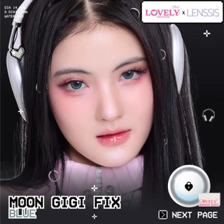 [ของแท้] Lovelyplus รุ่น Moon Gigi Fix Lens เลนส์เสี้ยวพระจันทร์ มูนจีจี้ ฟิกซ์เลนส์ เลนส์ล็อค เลนส์ไม่หมุน ไม่ขยับ