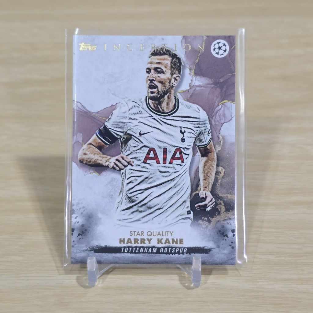 การ์ด การ์ดบอล Topps Inception UCC Uefa Club 2022-23 Harry Kane การ์ดหนา ของแท้ Tottenham Spur Spurs