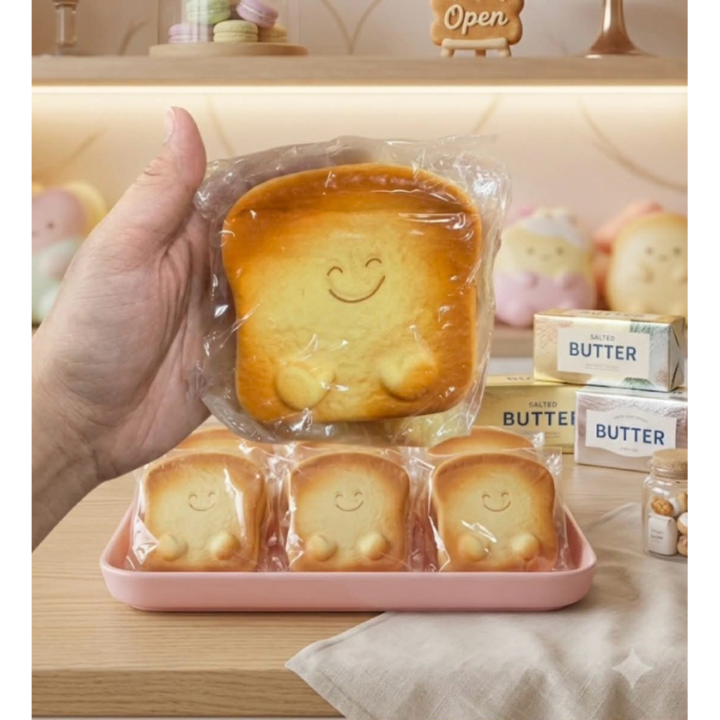 สกุชชี่ขนมปัง น่านักนุ่มสโลว์ รูปที่ 2