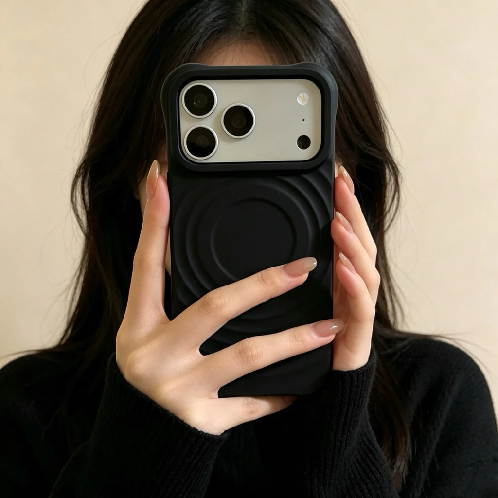 Silicone Case เคสสำหรับ ไอโฟน17 17pro 17promax เคสซิลิโคนสีพื้นกำมะหยี่ สำหรับ 11-17 for iphone14 15promax 16promax thumbnail 9