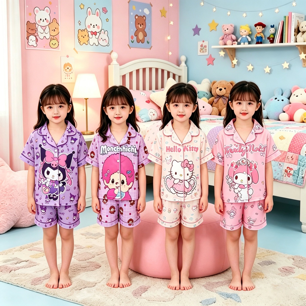 ชุดนอนแอร์เด็กคุณภาพดี เหมาะใส่ในห้องแอร์ มีทั้งแบบเด็กผู้ชายและเด็กผู้หญิง รุ่นเจ้าหญิงสำหรับเด็กผู้หญิงน่ารักมาก มีขนา