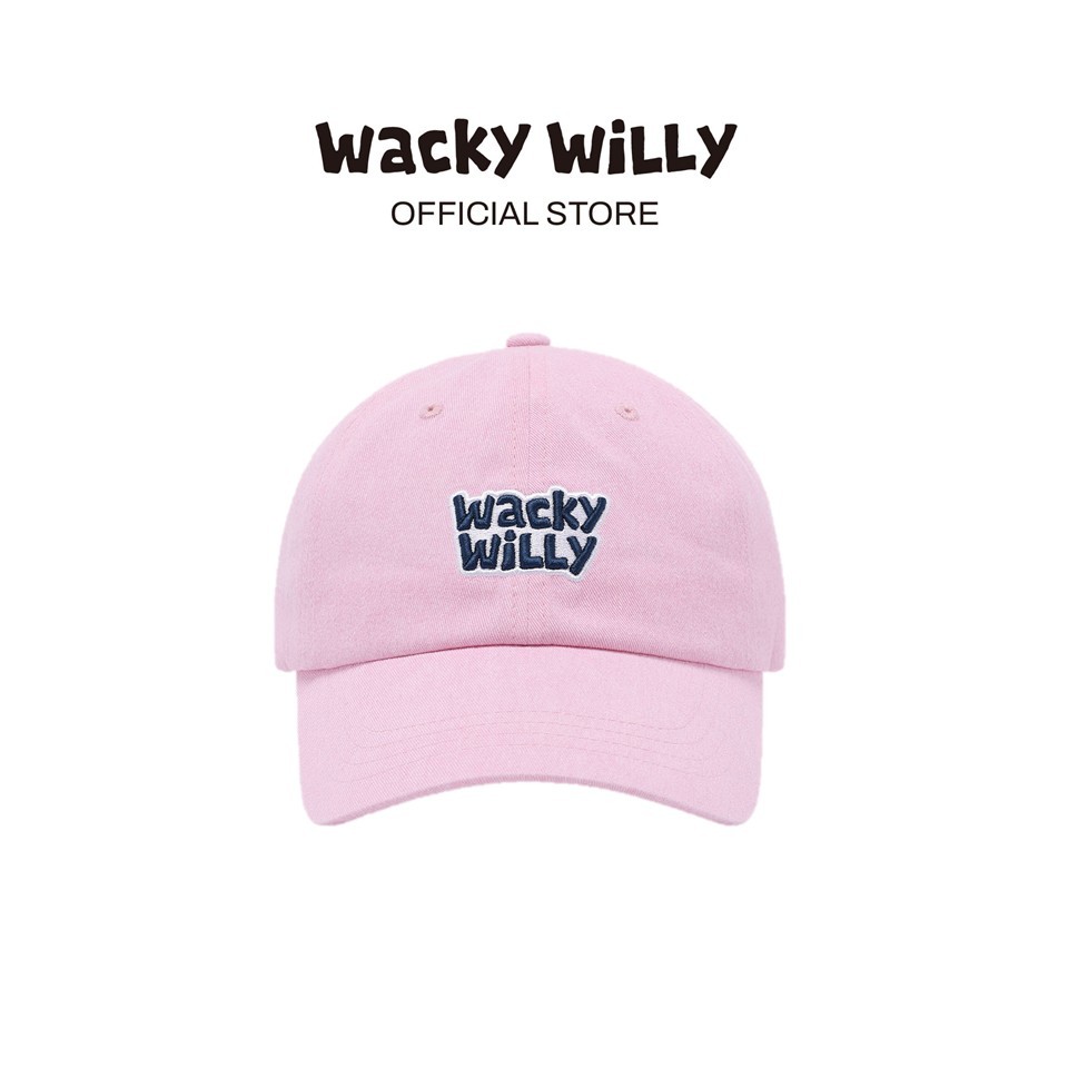 WACKY WILLY หมวกรุ่น Color Typo Embroidery Ball Cap Pink (80412STPCAU_U6PIXX)
