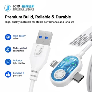 สายเคเบิล JCID DFU สำหรับการกู้คืนระบบ 8-16pm และอุปกรณ์ ipad