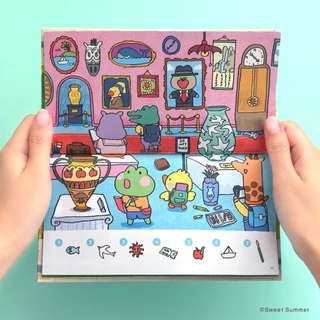 เจสซี่ ฟร็อก หนังสือเกมจับผิดภาพและซ่อนหาแสนสนุก