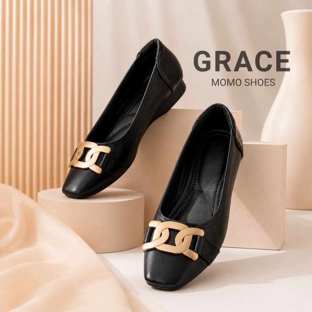 GRACE รองเท้าคัทชูใส่ทำงาน รองเท้าเพื่อสุขภาพ