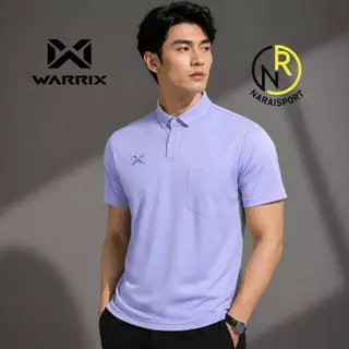 **ของแท้ส่งไว*** Warrix รุ่น Pique Plus มีกระเป๋าเสื้อ เสื้อสีดำ เสื้อสีขาว 221PLACL30 เสื้อสีม่วง ใส่ได้ทั้งชายหญิง