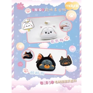 พร้อมส่ง พวงกุญแจ squishy molynk ( 6 สุ่ม )